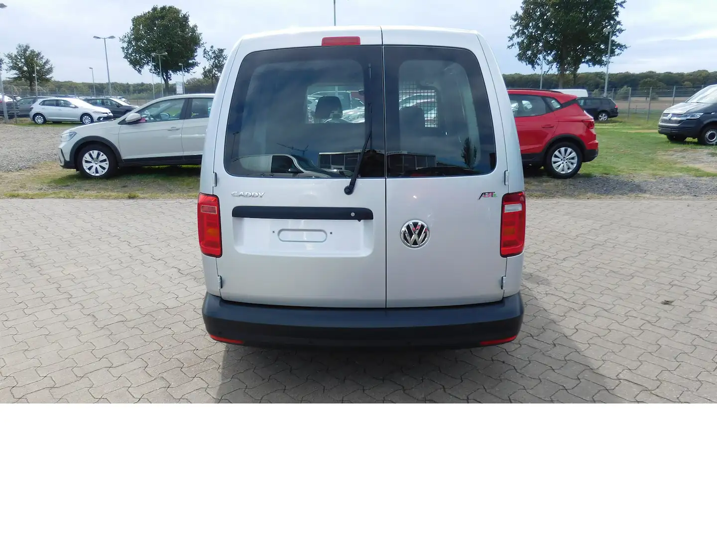 Volkswagen Caddy Maxi Abt-e Elektrik DSG Automatik Klima Silber - 1