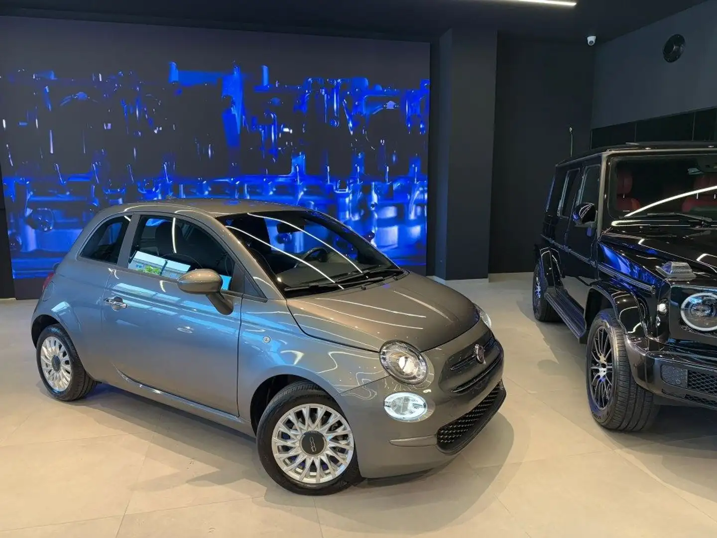 Fiat 500 1.0 Hybrid Lounge Grigio - 1
