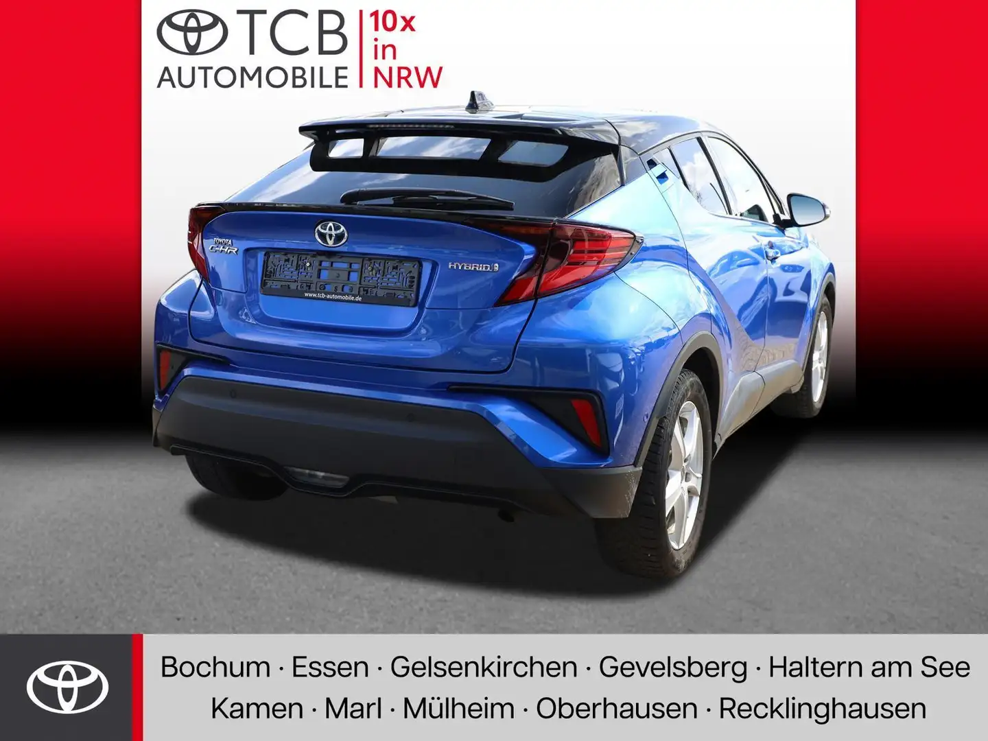 Toyota C-HR 1.8 Hybrid Team D NAVI SHZ PDC KLIMA BT ZV Azul - 2