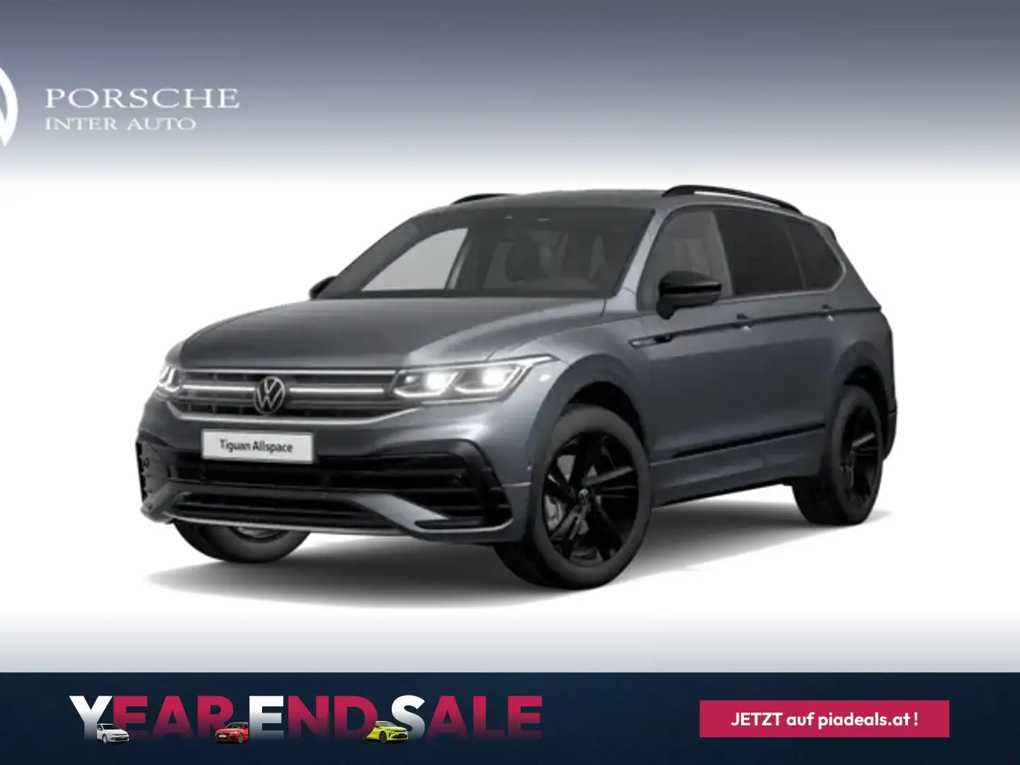 Volkswagen Tiguan Allspace R-Line TDI 4MOTION DSG Grau - 1