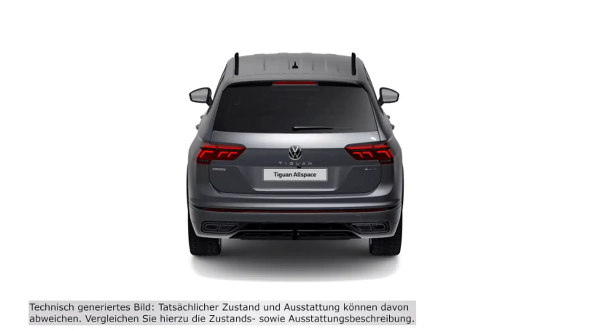 Volkswagen Tiguan Allspace R-Line TDI 4MOTION DSG Grau - 2