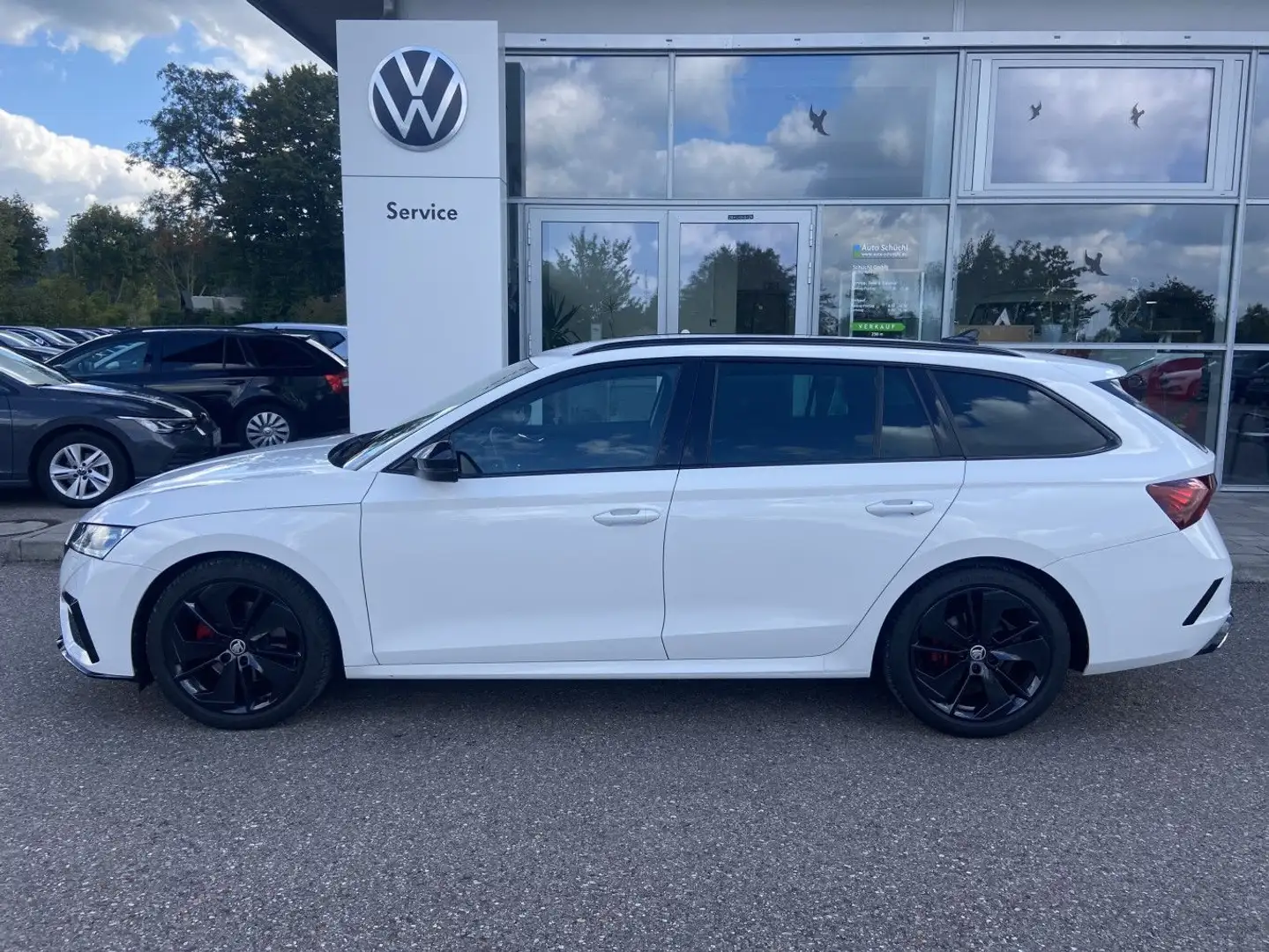 Skoda Octavia RS Combi 2.0 TDI DSG 18"+EL.HECK+NAVI-CO Weiß - 2