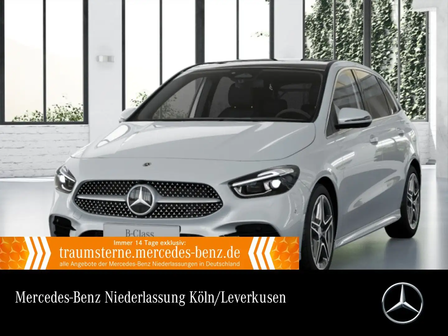 Mercedes-Benz B 180 AMG+PANO+360°+MULTIBEAM+HUD+TOTW+KEYLESS+7G Weiß - 1