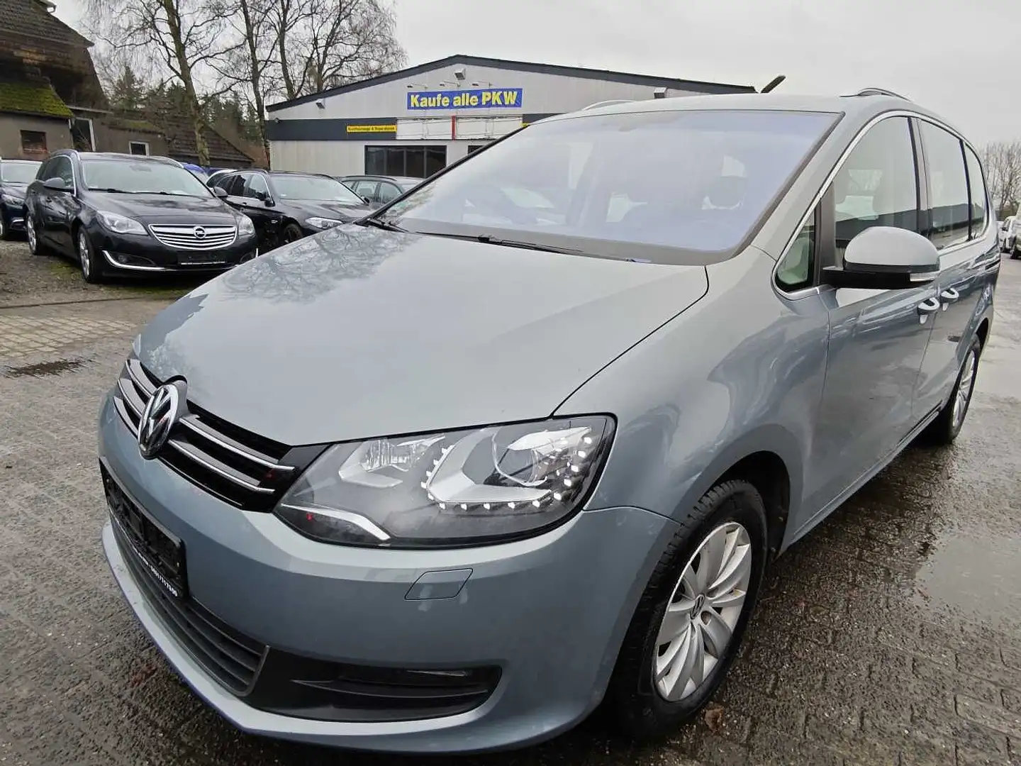 Volkswagen Sharan Diesel 2.0 TDI 4Motion Comfortline Blau - 1