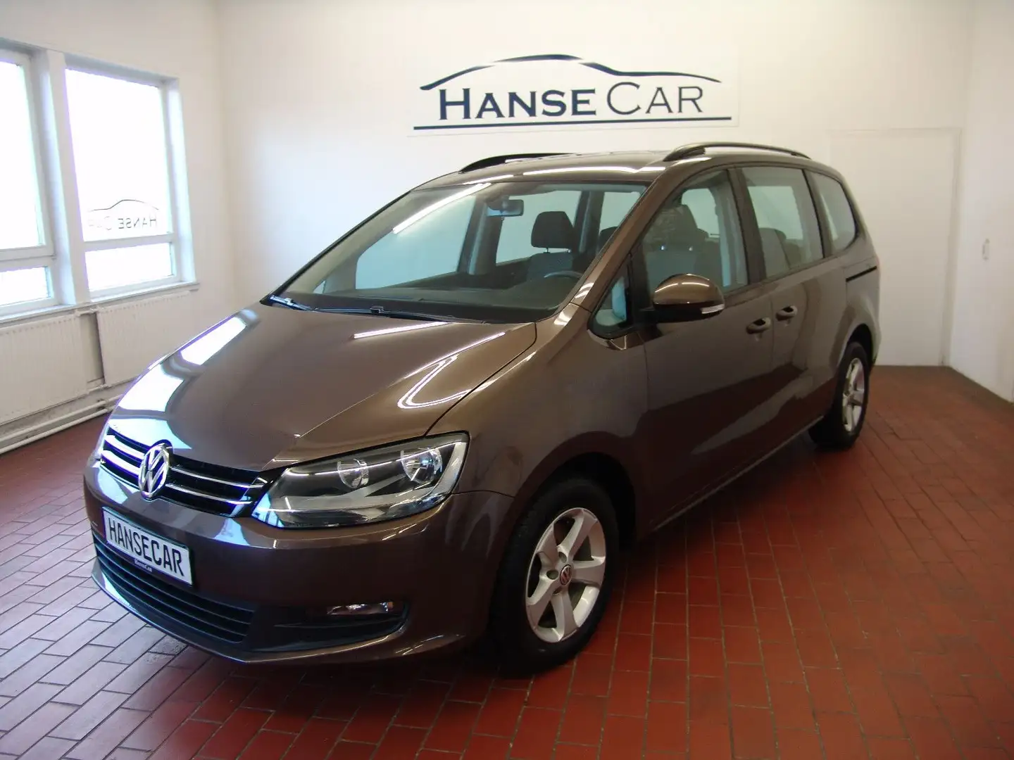 Volkswagen Sharan / Einparkhilfe v+h/ AHK/  1 Jahr Garantie Marrone - 1