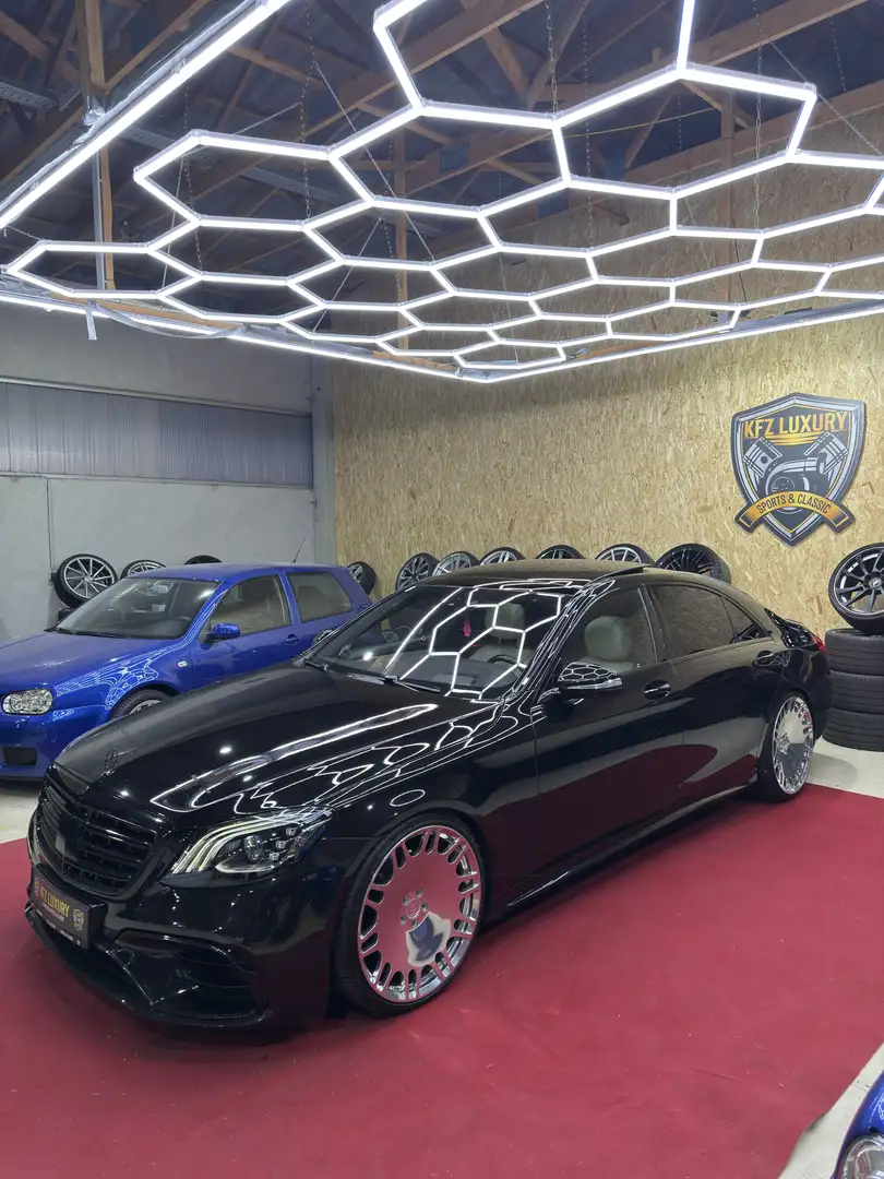 Mercedes-Benz S 350 d 4Matic Lang *22‘ Maybach Felgen Optik* Schwarz - 2