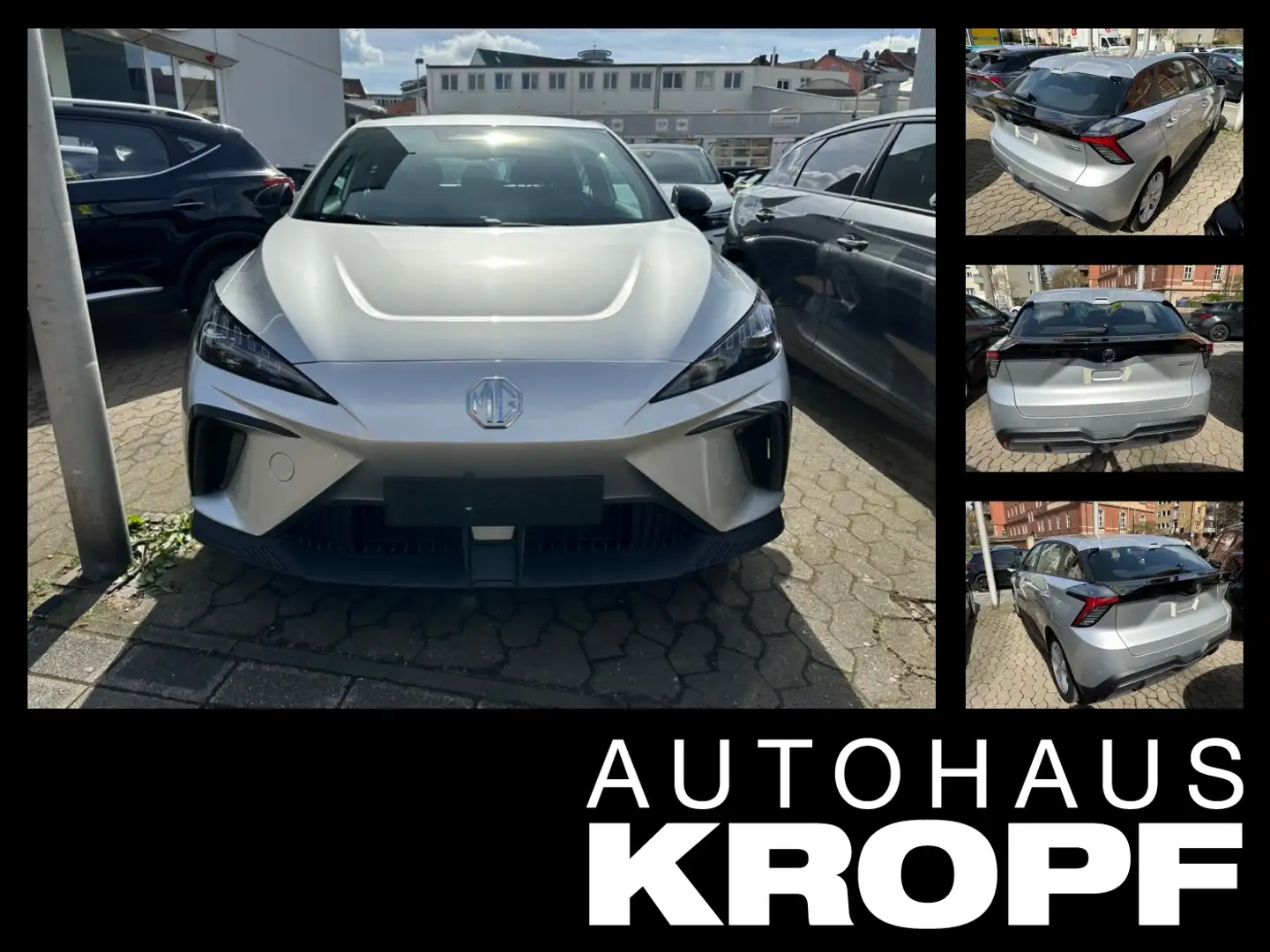 MG MG4 Standard 51kWh SpurH LED KlimaA PDC ACC Blanc - 1