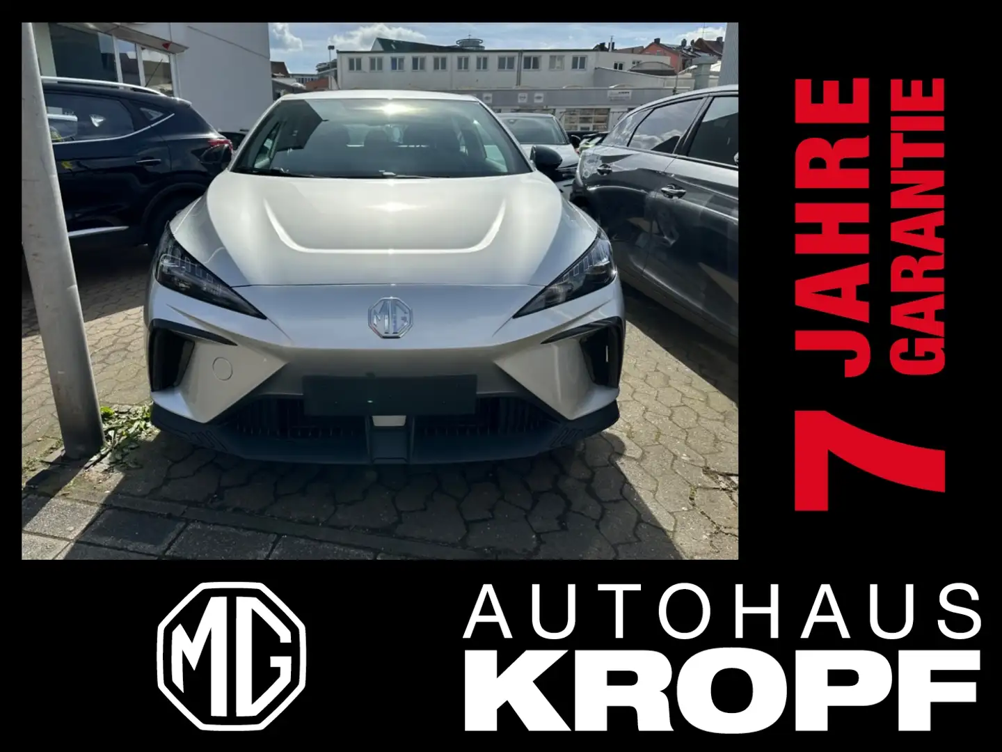 MG MG4 Standard 51kWh SpurH LED KlimaA PDC ACC Alb - 1