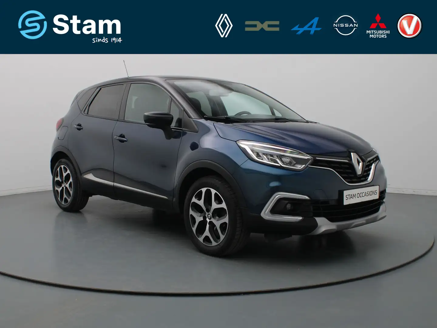Renault Captur 90pk TCe Intens Camera | Climate | Cruise | Navi | Bleu - 1