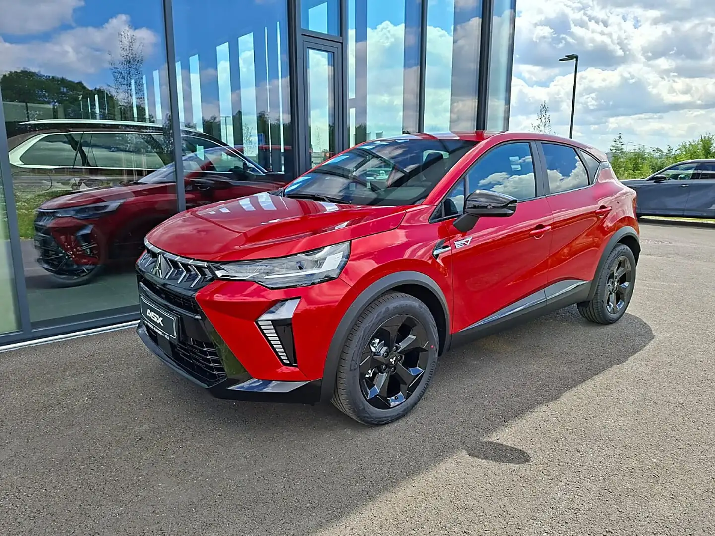 Mitsubishi ASX 1,8 HEV Invite BLACK EDITION Rot - 1