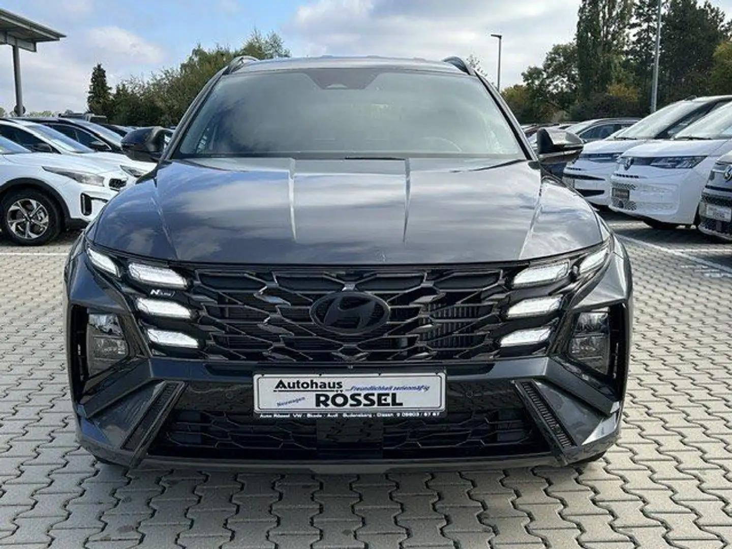 Hyundai TUCSON 1.6 T-GDI N-Line Mild-Hybrid Alu 19" Navi Grau - 2