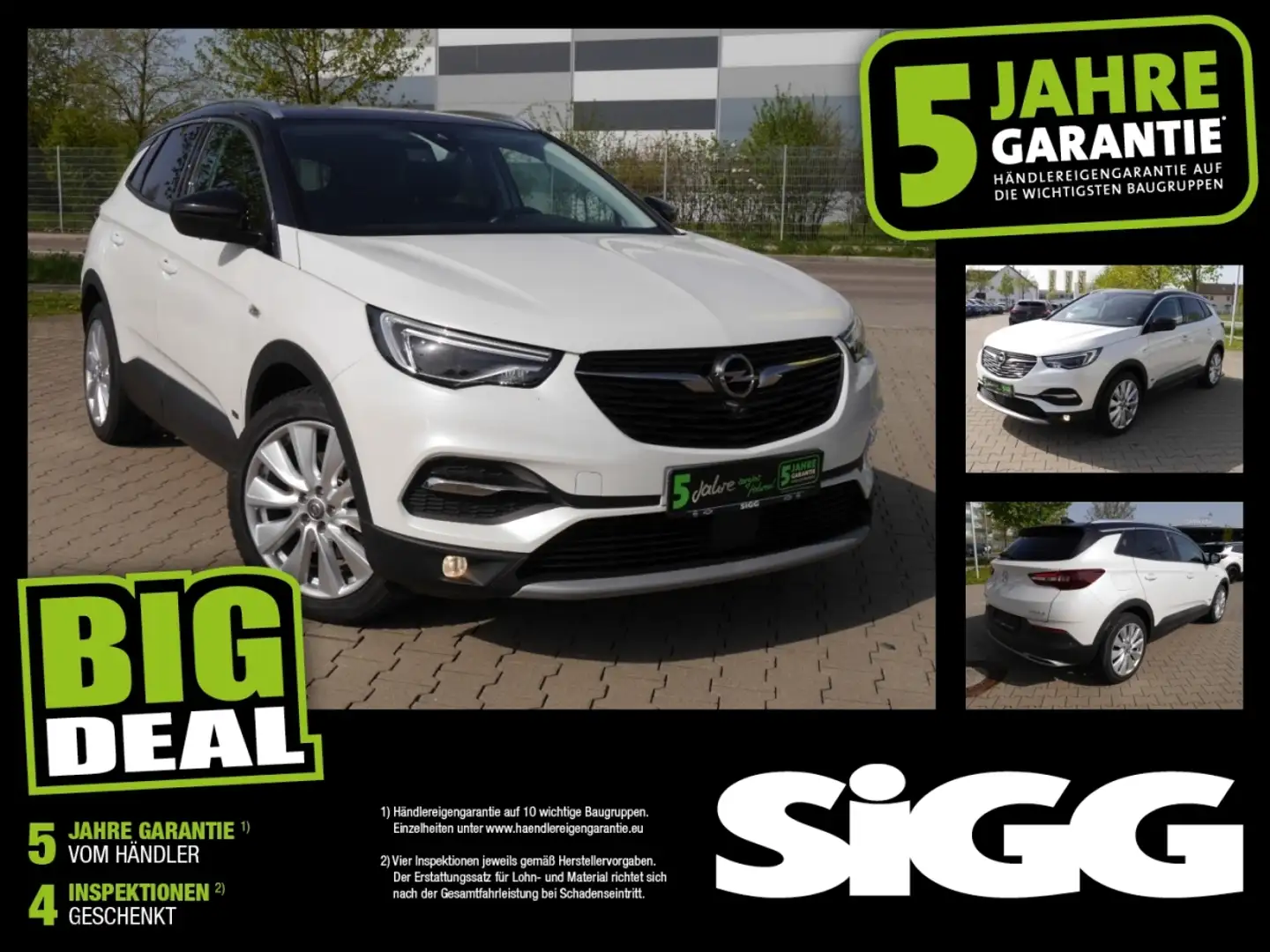 Opel Grandland X 1.6 T Hybrid Ultimate *Aktion 5,49% Finanzierung* Blanco - 1