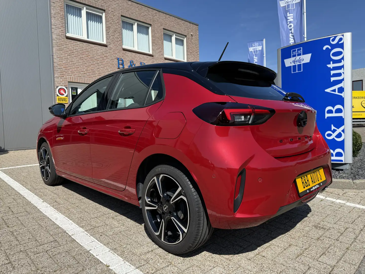 Opel Corsa 1.2 Turbo 100pk Ultimate l PANO-DAK l CAMERA l ECC Rouge - 2