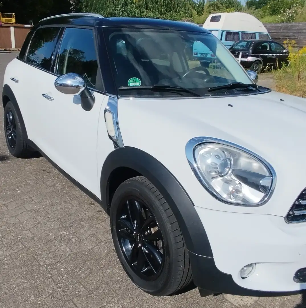 MINI Cooper D Countryman Klima, Xenon mit Kurvenlicht, Pano, Leder, Top... Weiß - 1