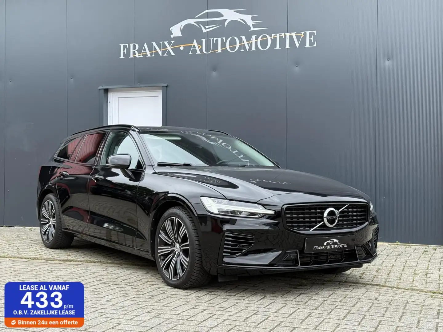 Volvo V60 2.0 T6 Recharge AWD R-Design|Harman Kardon|Carplay Noir - 1