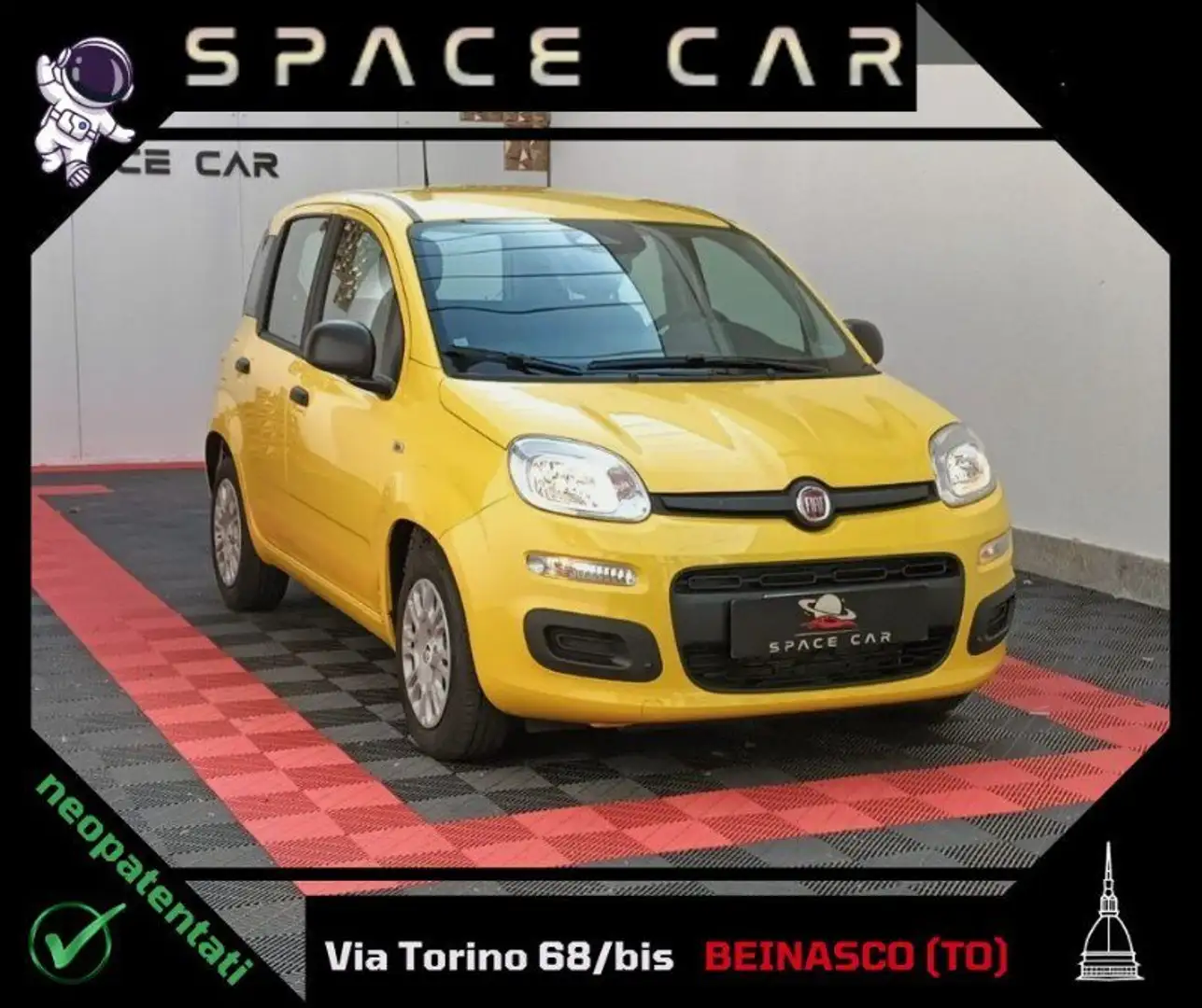 Fiat Panda Panda 1.0 FireFly S&S Hybrid Pandina Giallo - 1