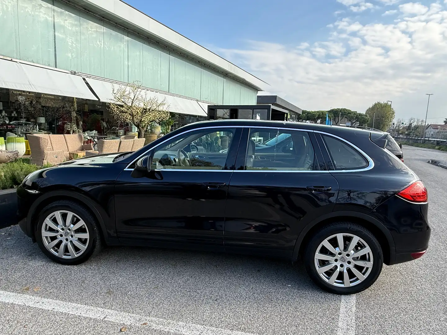 Porsche Cayenne 3.0 V6 tdi 245cv - UNICO PROPIETARIO KM ORIGINALI Nero - 2