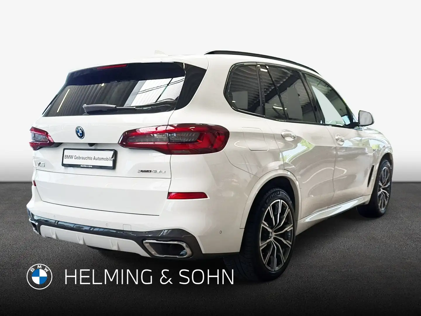 BMW X5 xDrive45e M-Sport Head-Up HiFi DAB LED AHK uvm. Weiß - 2