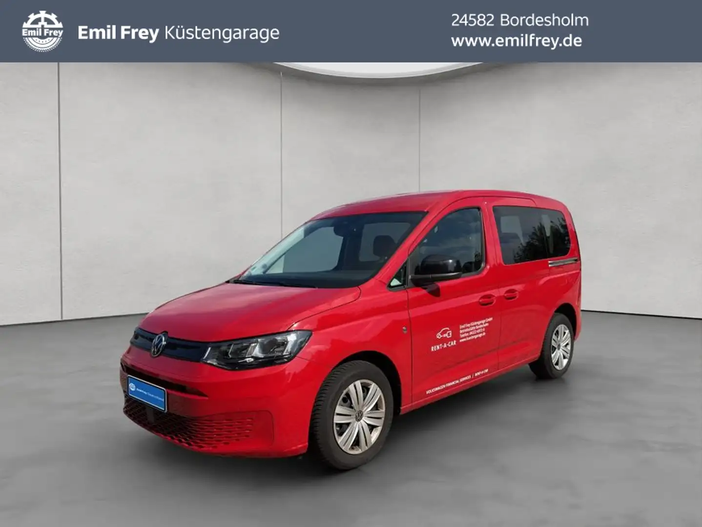 Volkswagen Caddy 1.5 TSI BMT (5-Si.) Caddy DAB+. GJR, KAMER Rouge - 1
