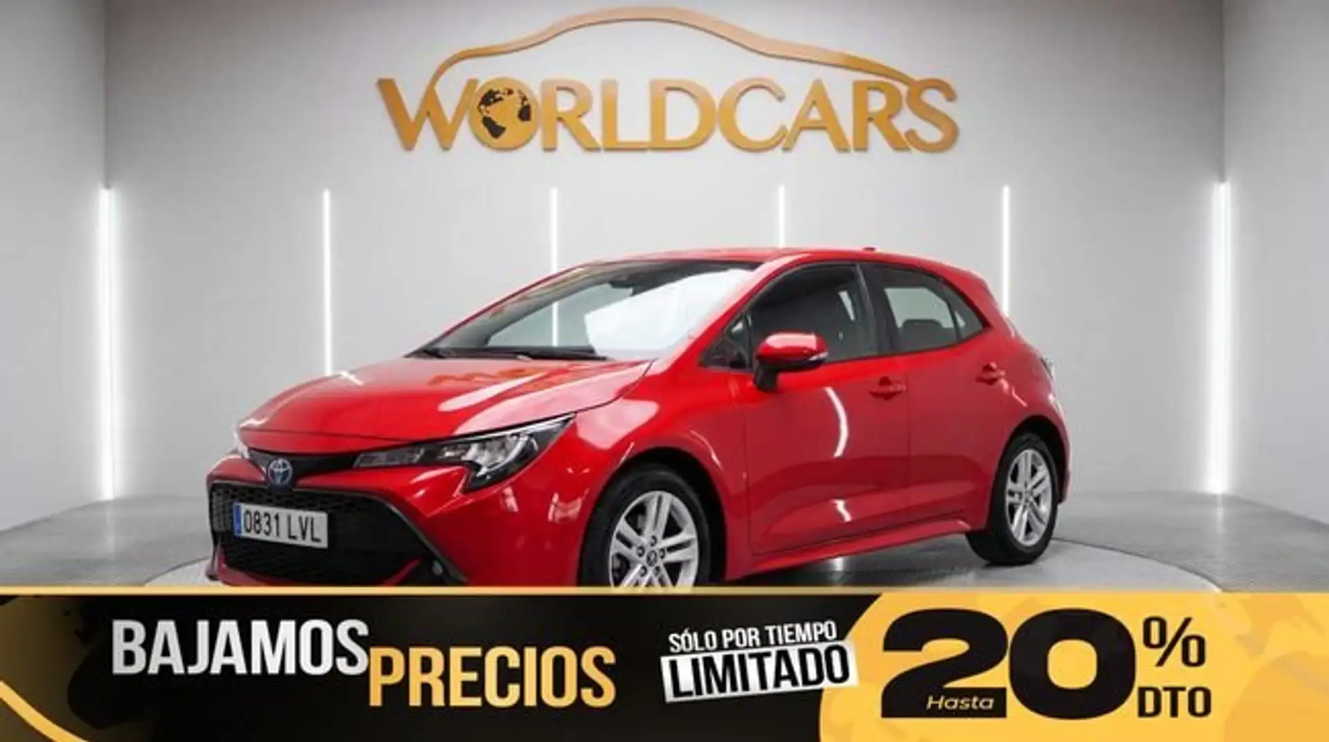 Toyota Corolla 1.8 125H ACTIVE TECH E-CVT SEDAN Blanco - 1