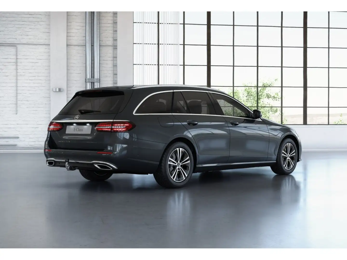 Mercedes-Benz E 220 d T AVANTGARDE+MBUX+LED+TOTW+AMBIENTE+AHK Grau - 2