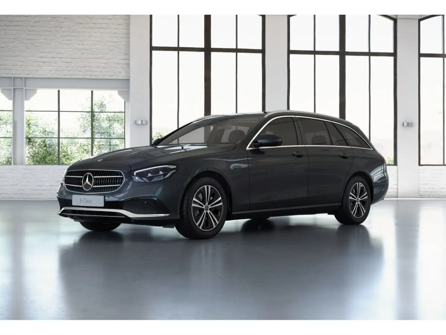 Mercedes-Benz E 220 d T AVANTGARDE+MBUX+LED+TOTW+AMBIENTE+AHK Grau - 1