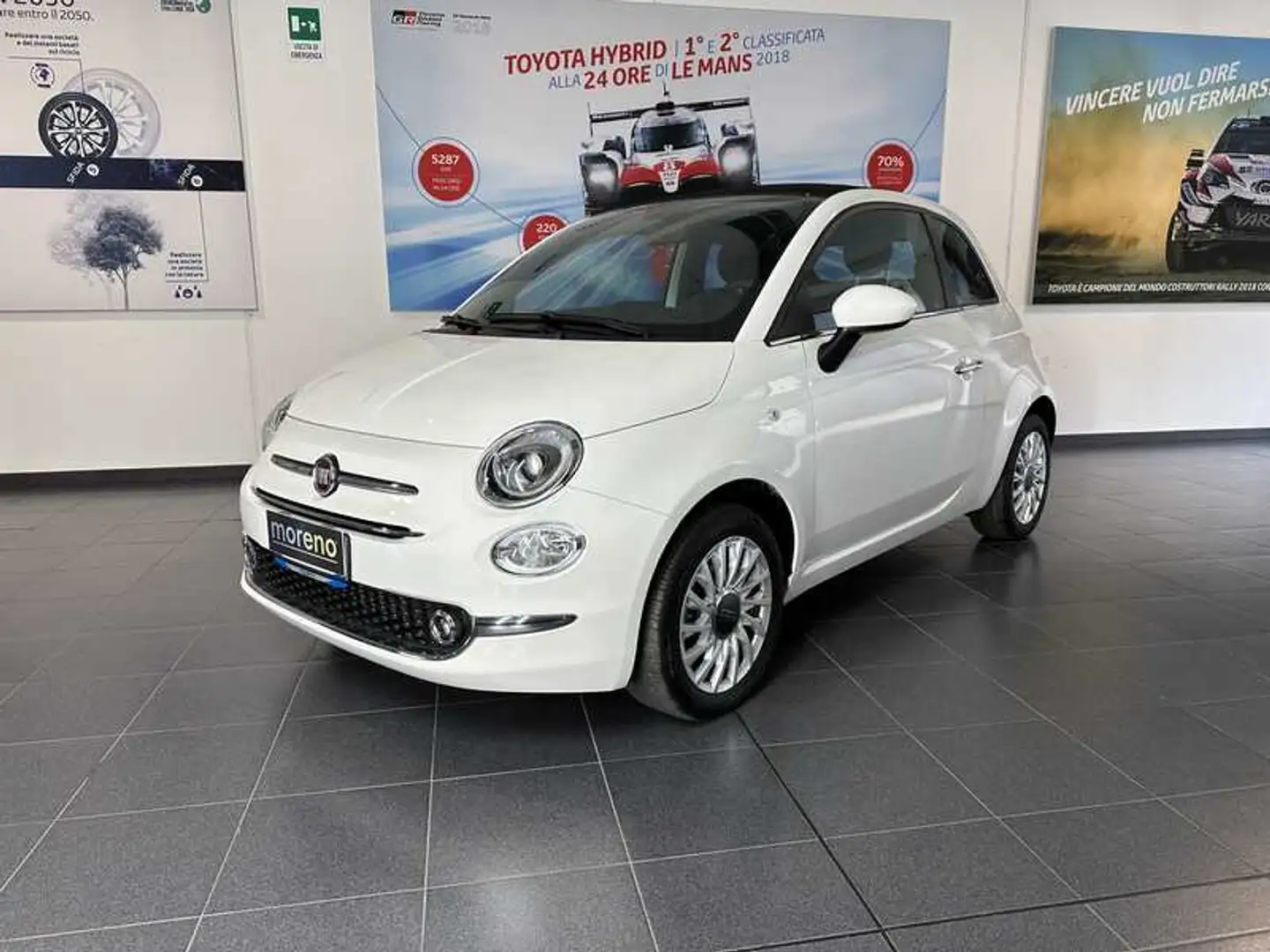Fiat 500C 1.0 hybrid 70 CV Dolcevita Bianco - 1