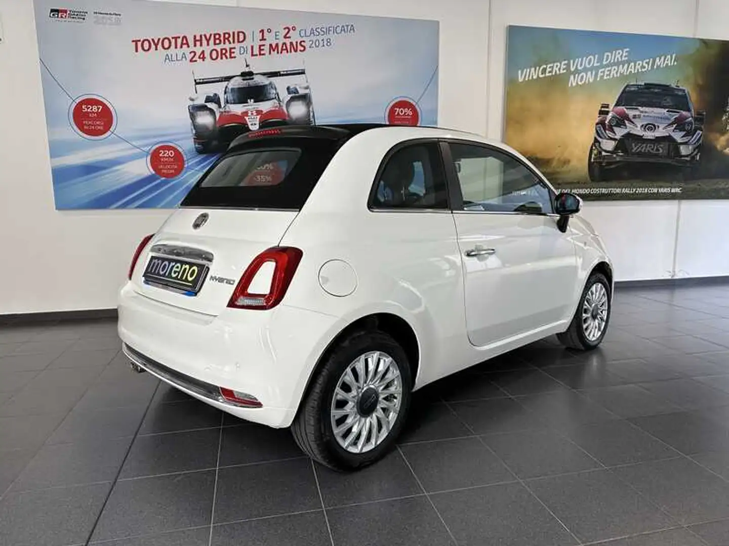 Fiat 500C 1.0 hybrid 70 CV Dolcevita Bianco - 2