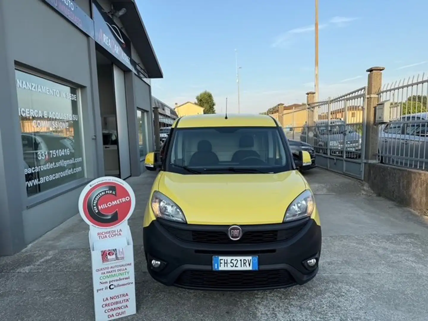 Fiat Doblo 1.3MJT 95CV EURO 6 Cargo*ALLESTITO*VARIE UNITA'* Blanc - 2