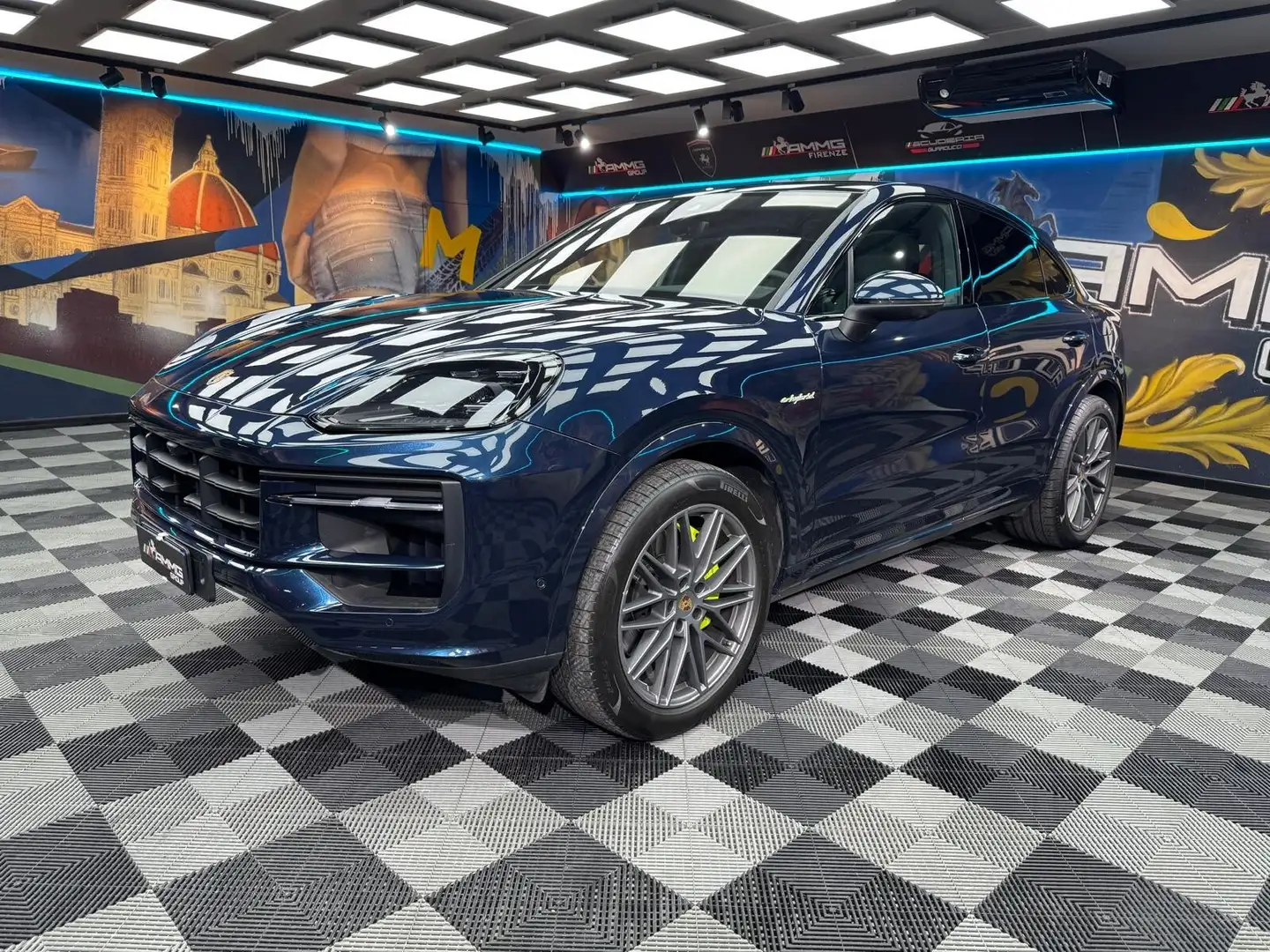 Porsche Cayenne Porsche Cayenne E- Hybrid Coupe' Blu/Azzurro - 1