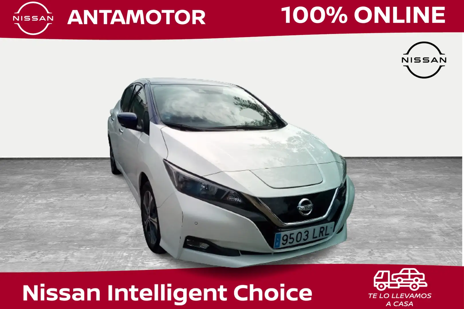 Nissan Leaf 62 kWh e+ N-Connecta Blanco - 2