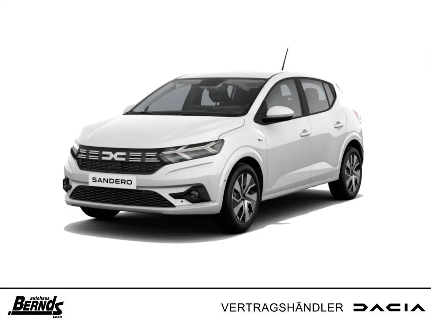 Dacia Sandero TCe 90 Expression SHZ PDC KAMERA KLIMA ZV Weiß - 1