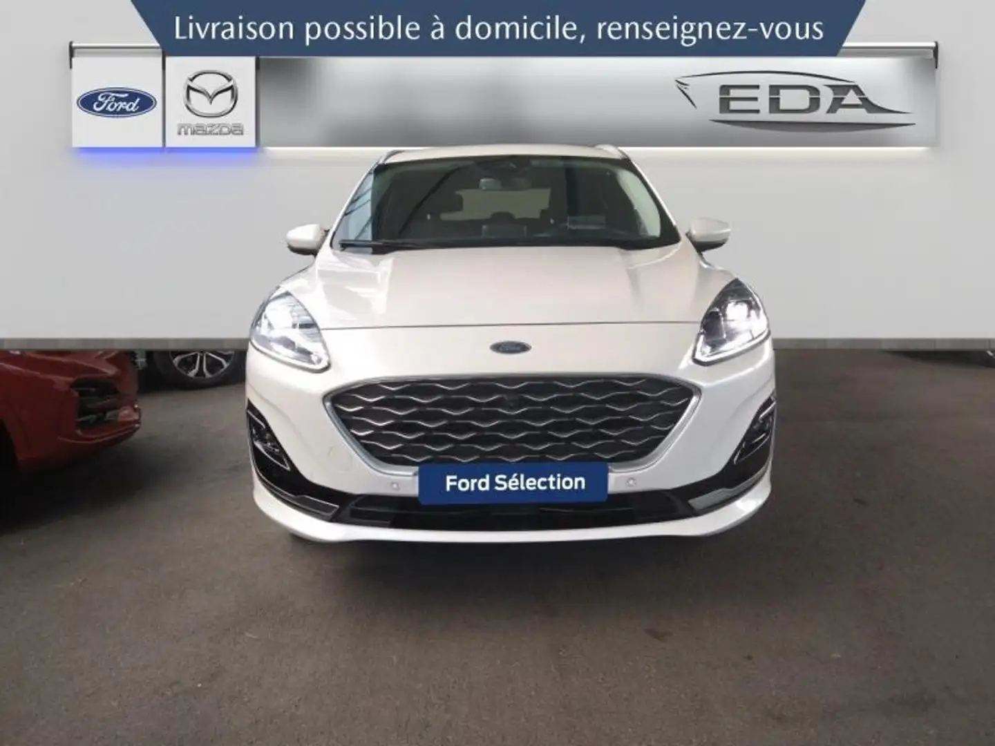 Ford Kuga 2.5 Duratec 190ch FHEV E85 Vignale BVA Weiß - 2