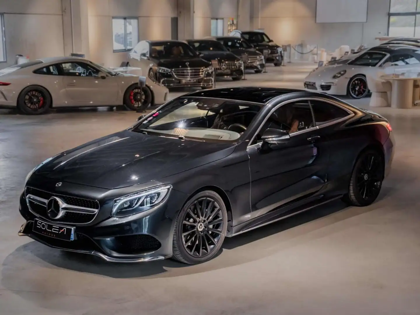 Mercedes-Benz S 500 Coupe 500 4matic Siyah - 1