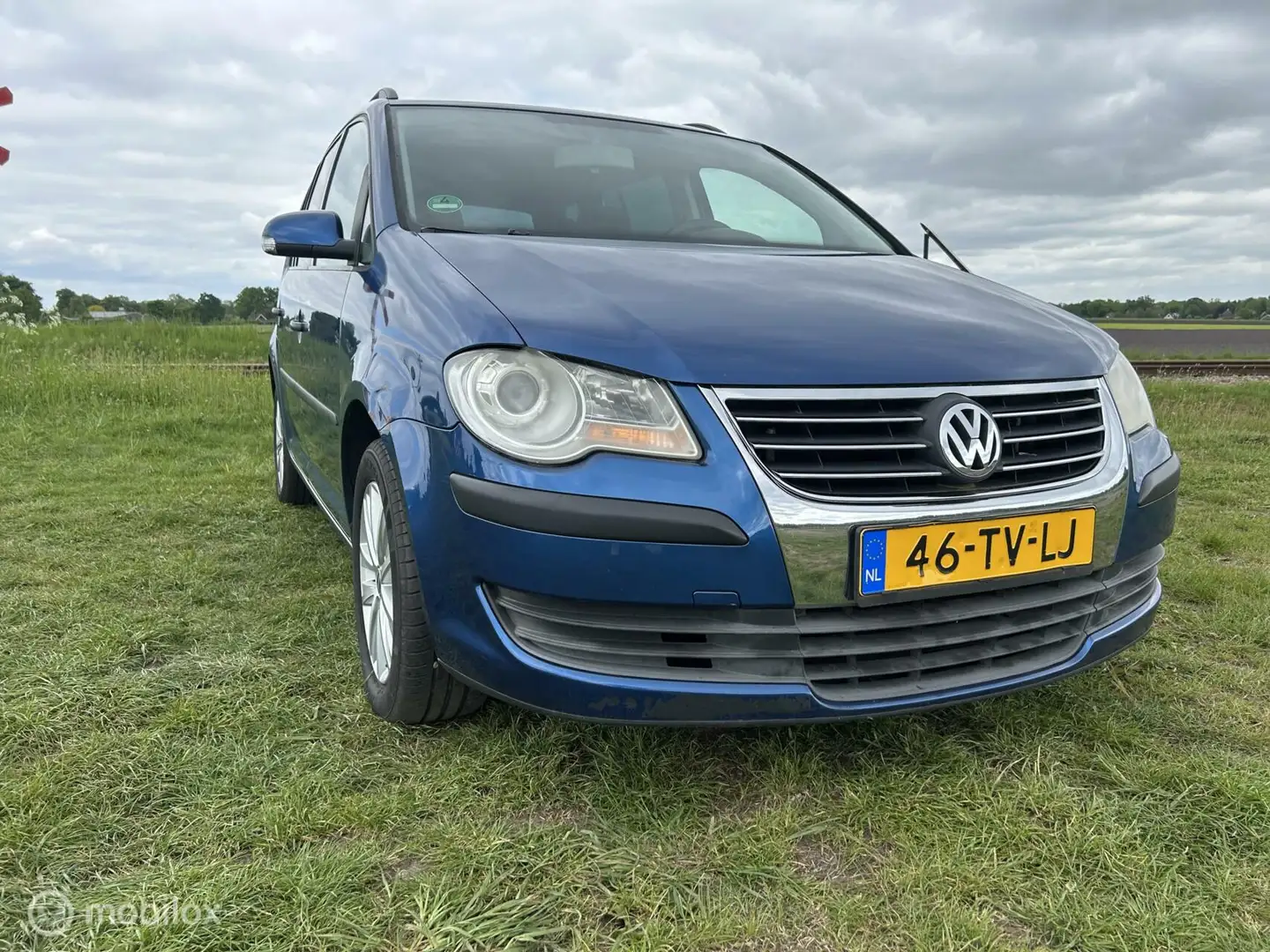 Volkswagen Touran 1.4 TSI Optive 7 PERSOONS AIRCO VASTE PRIJS Blau - 2