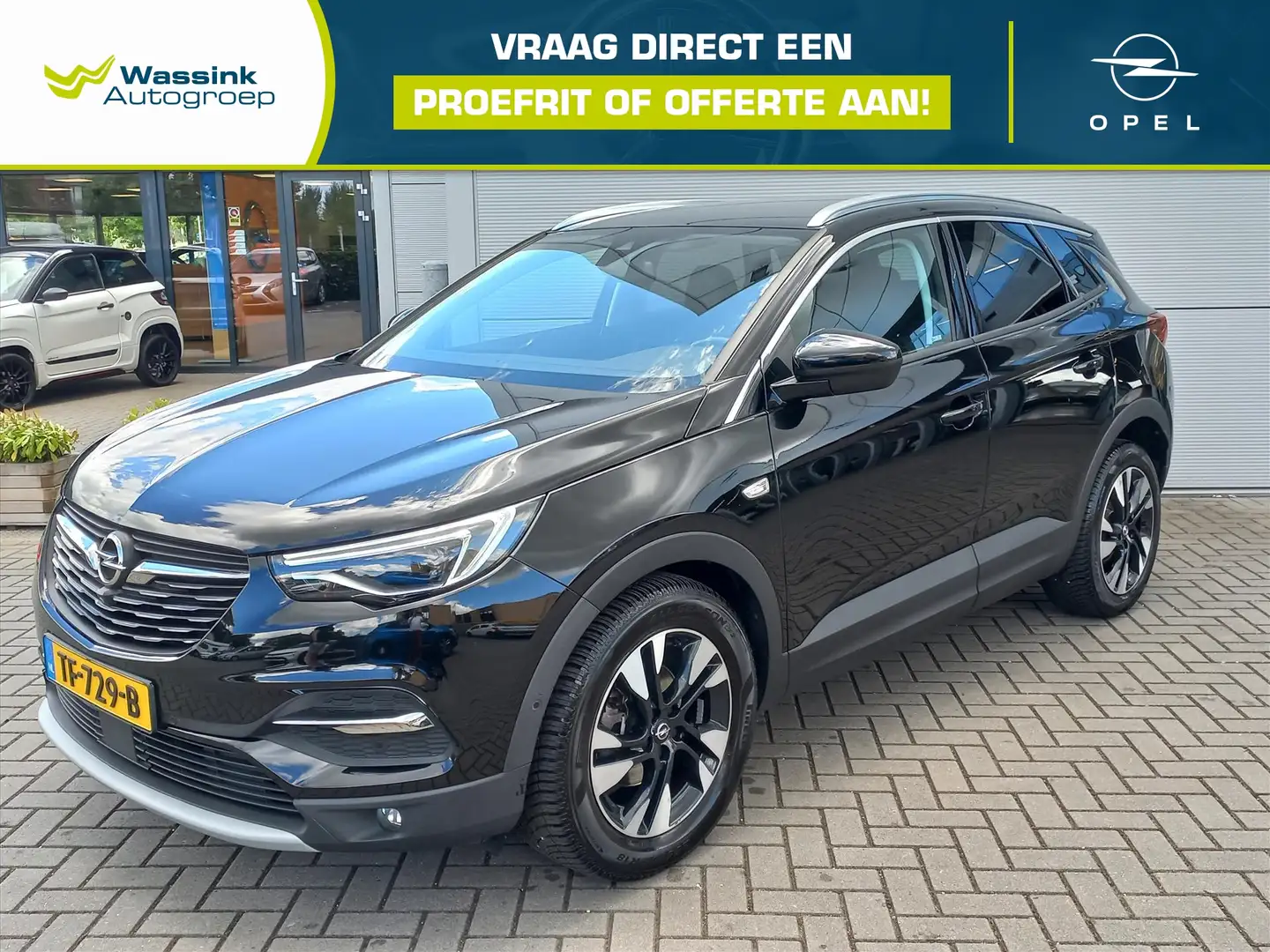Opel Grandland X 1.2T 130pk Ultimate Automaat | Climate control | N Nero - 1