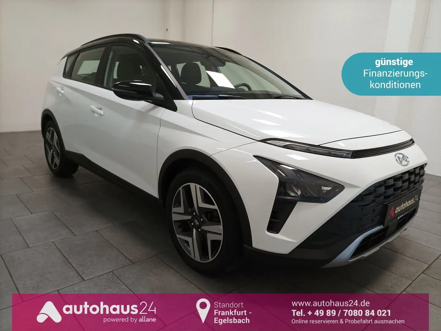 Hyundai BAYON Bayon 1.0 T-GDI Navi|CAM|Tempomat|Sitzhzg. Weiß - 1
