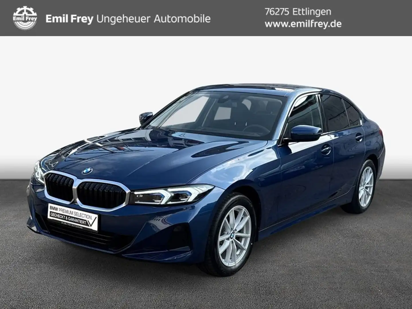 BMW 320 d Aut. Blauw - 1
