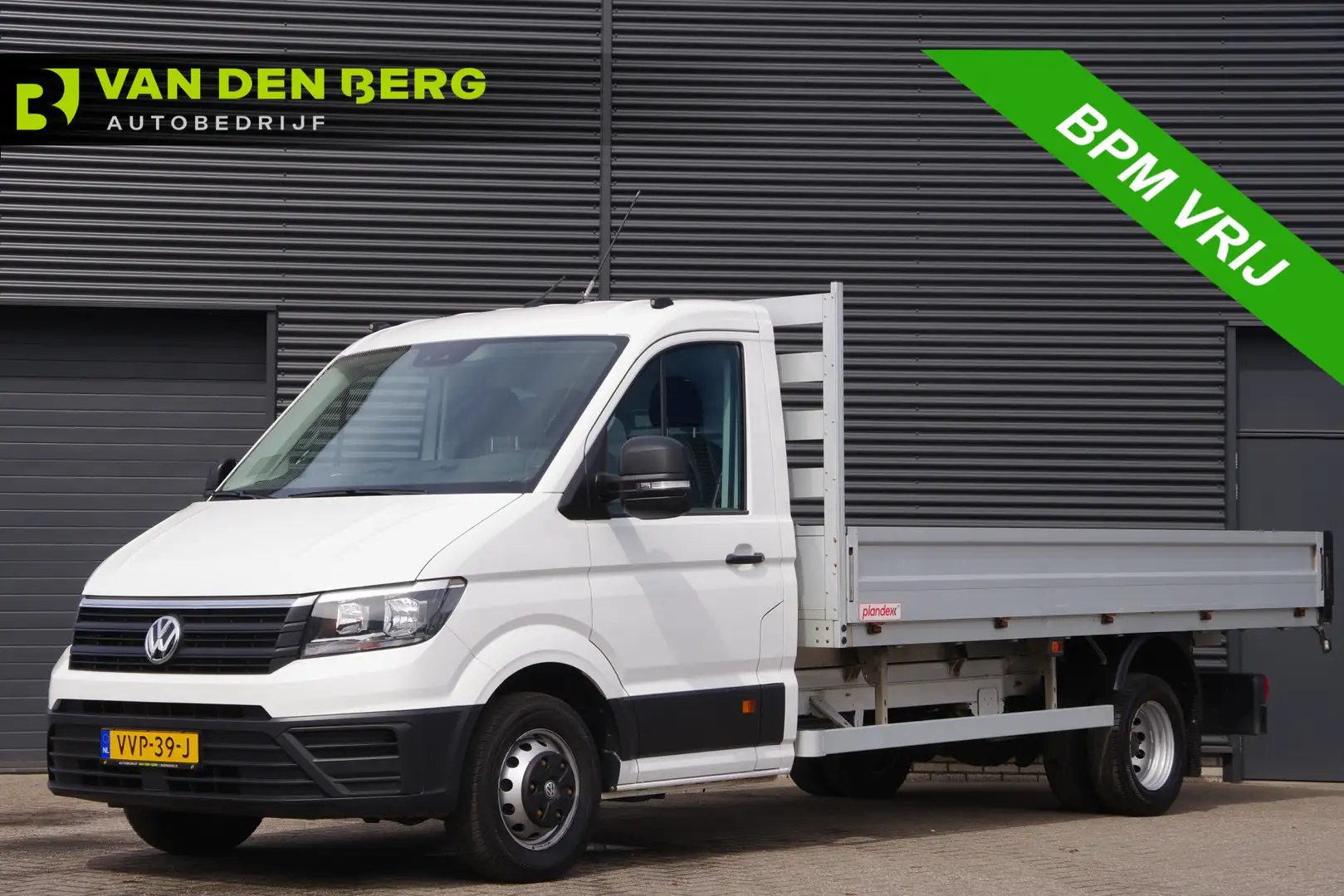 Volkswagen Crafter 50 2.0 TDI L4 177PK PICK-UP, 3.5T TREKGEW., DUBBEL Blanc - 1