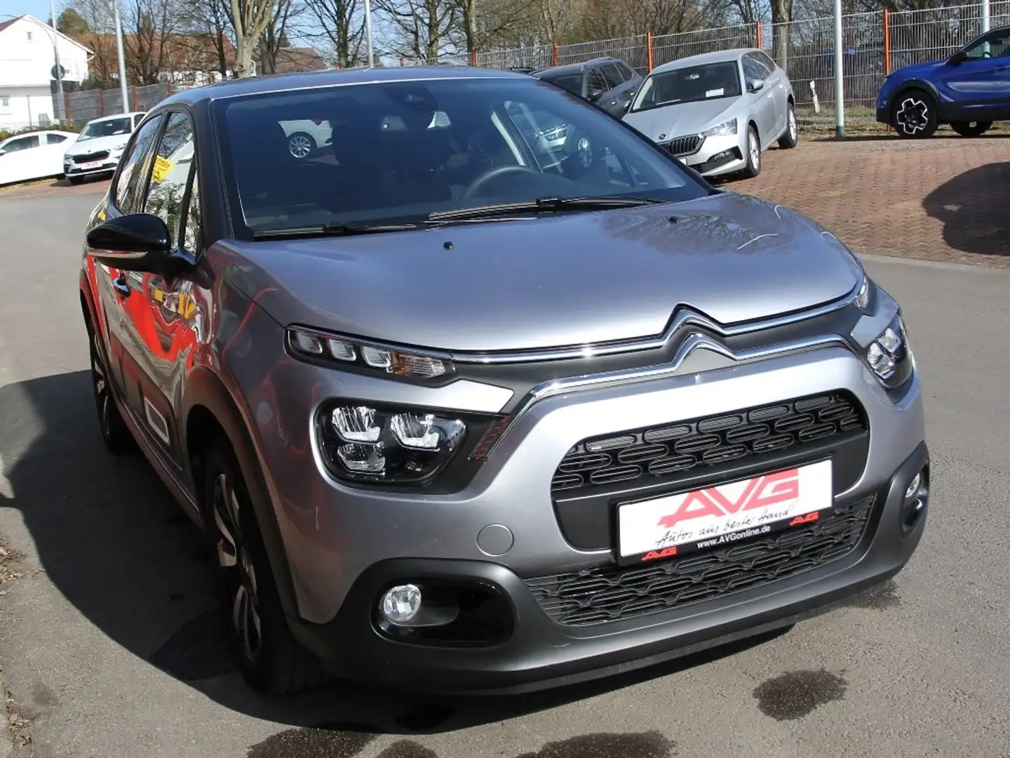 Citroen C3 Automatik LED Klimaautomatik NSW PDC CAM Grau - 1