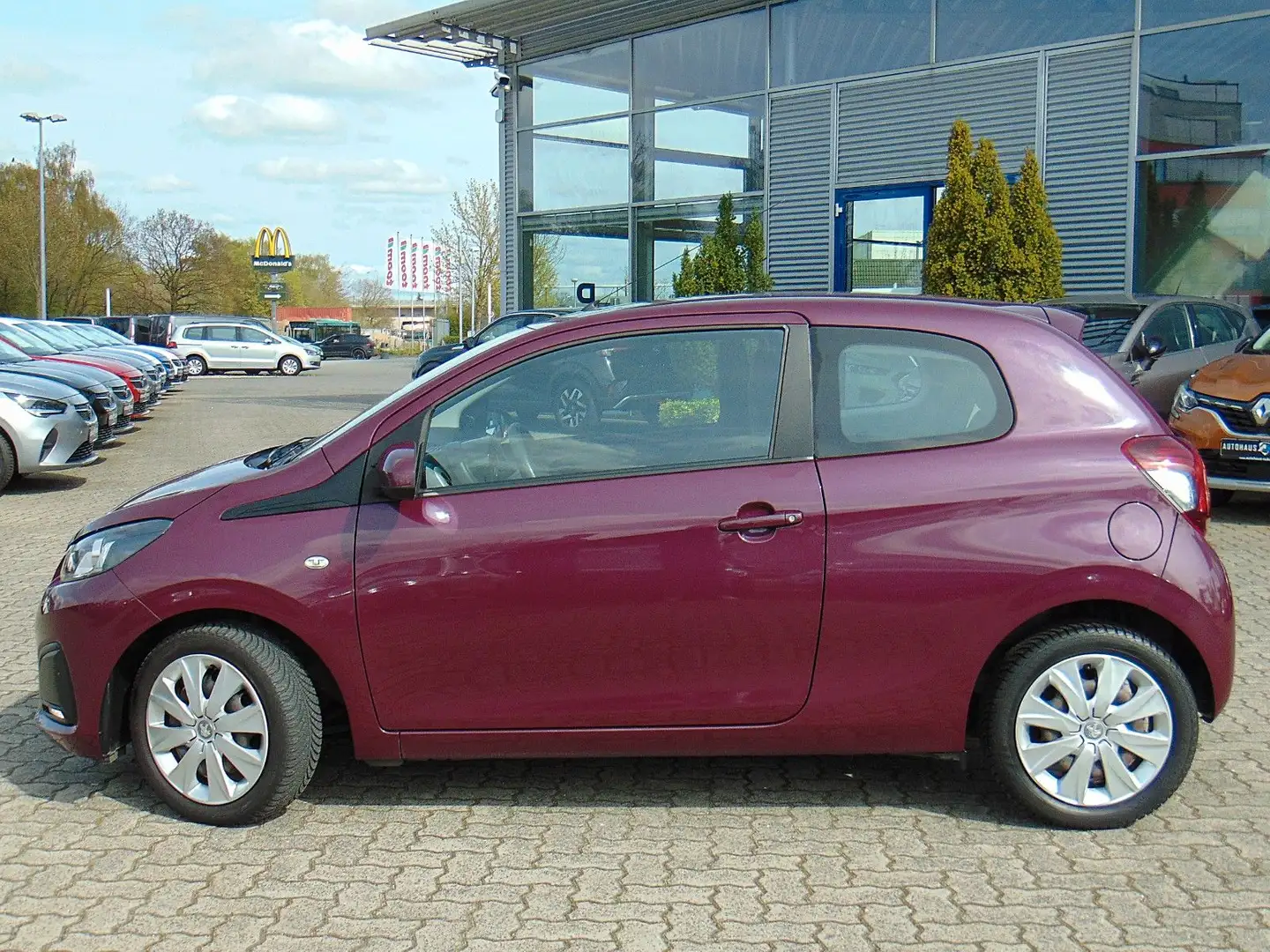 Peugeot 108 1.2 VTi Active Fioletowy - 2