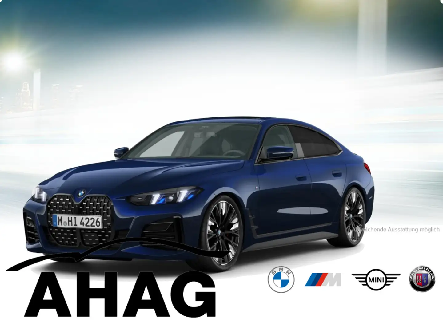 BMW 430 d xDrive Gran Coupe M Sportpaket Sport Aut. Blau - 2