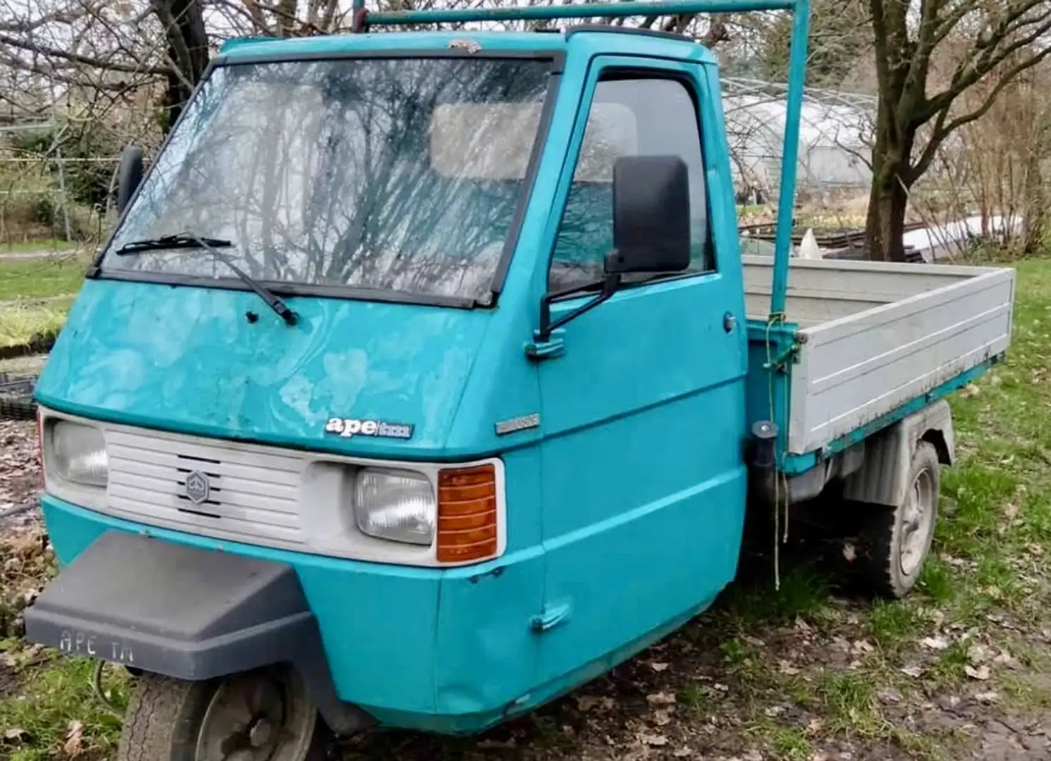Piaggio Ape TM 703 Volante Cassone Lungo Fisso 2T Miscela - 1