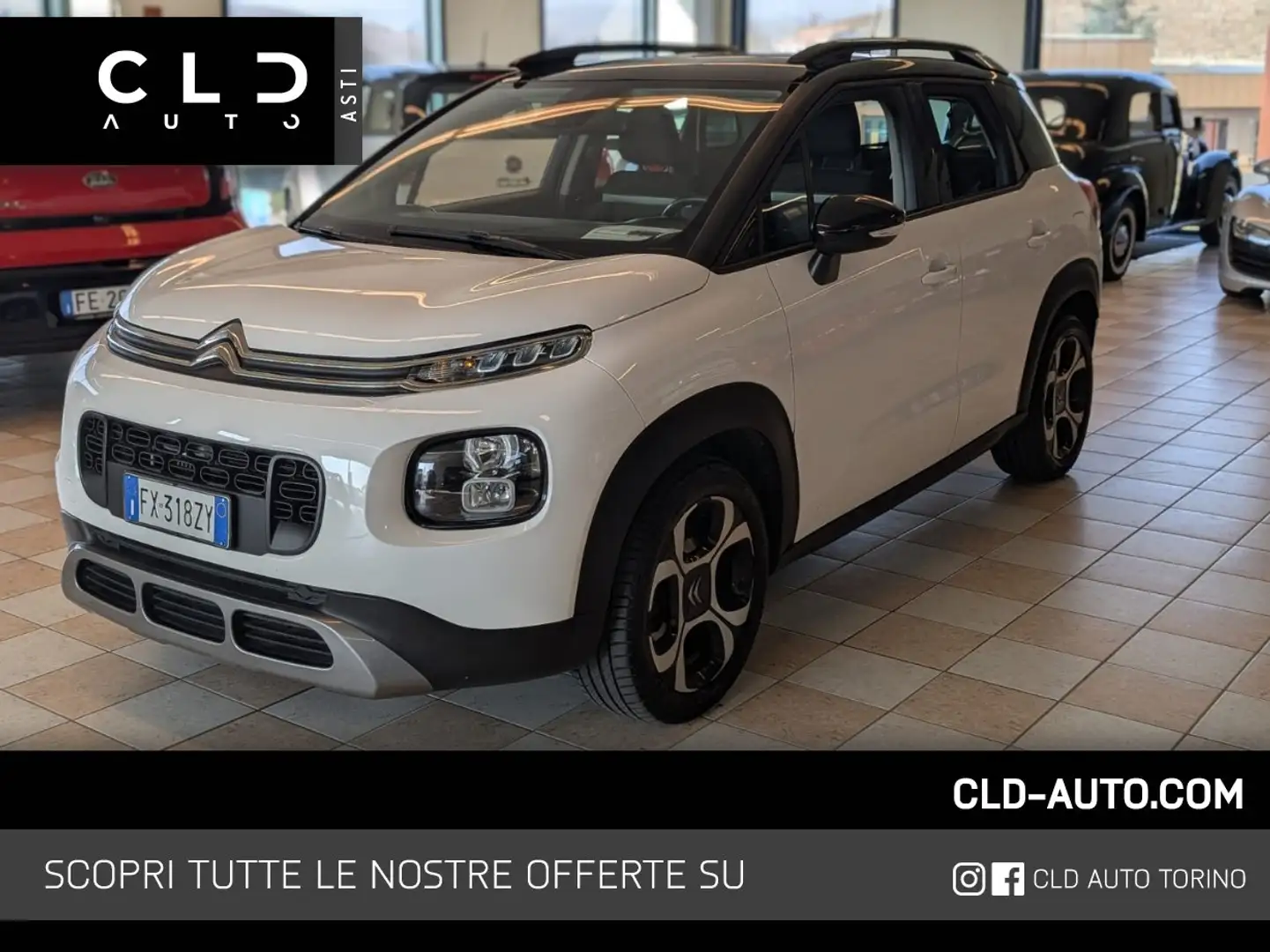 Citroen C3 Aircross 1.2 puretech Feel 110cv S&S Weiß - 1