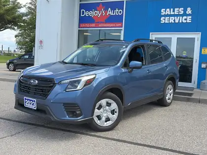 Blue 2023 Subaru Forester Wagon AWD Wagon Continuously Variable Transmission