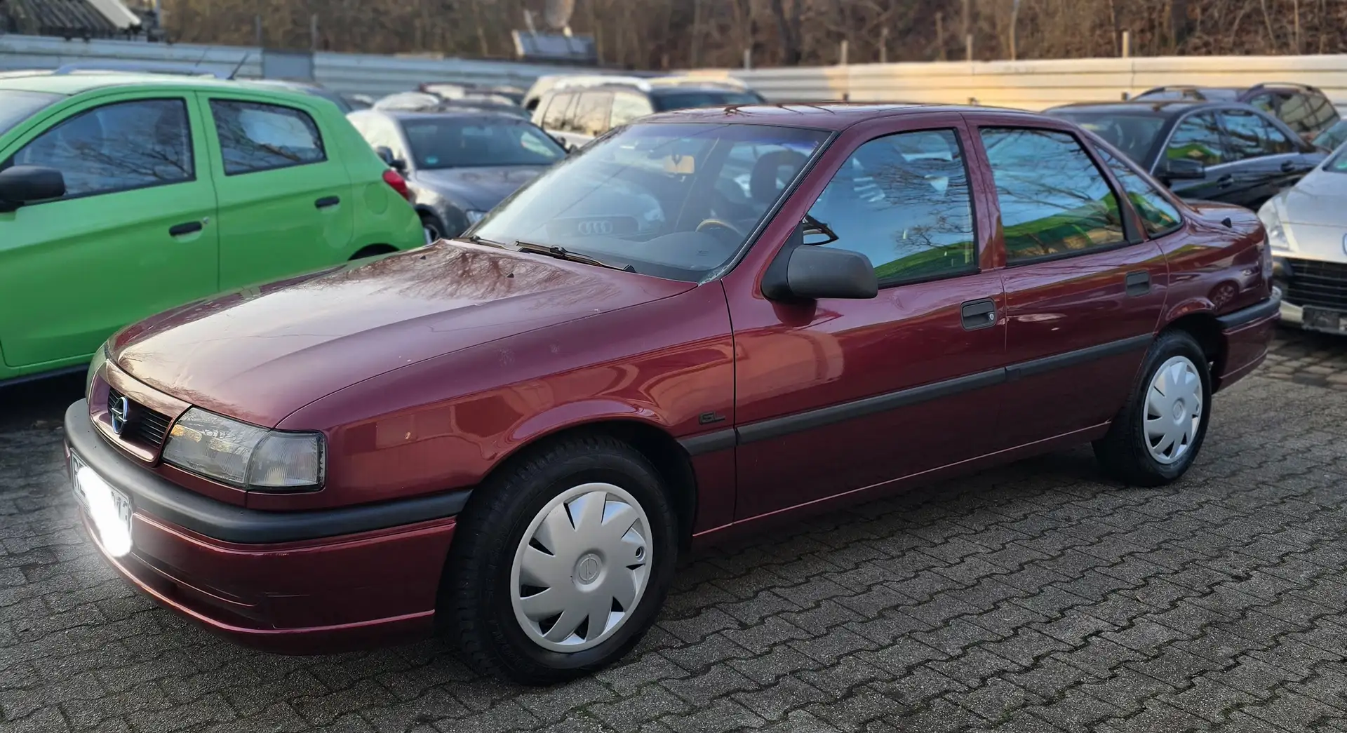 Opel Vectra Vectra GL,Klima,Scheckheft gepflegtes. Rot - 2