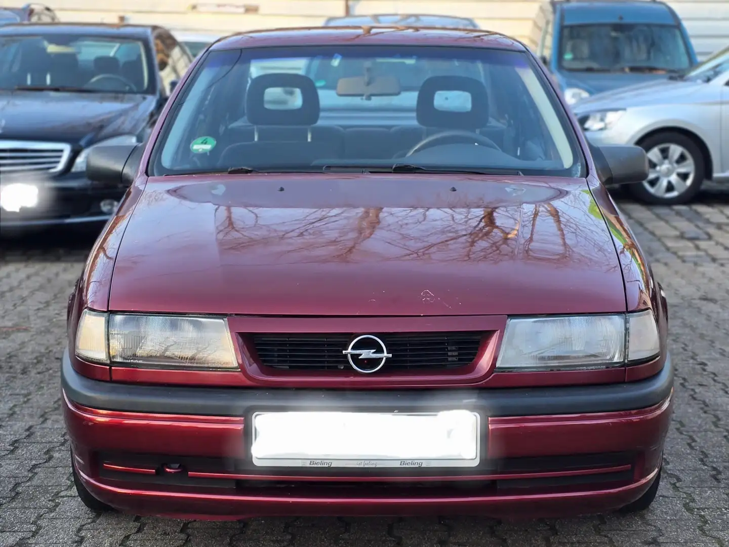 Opel Vectra Vectra GL,Klima,Scheckheft gepflegtes. Rojo - 2