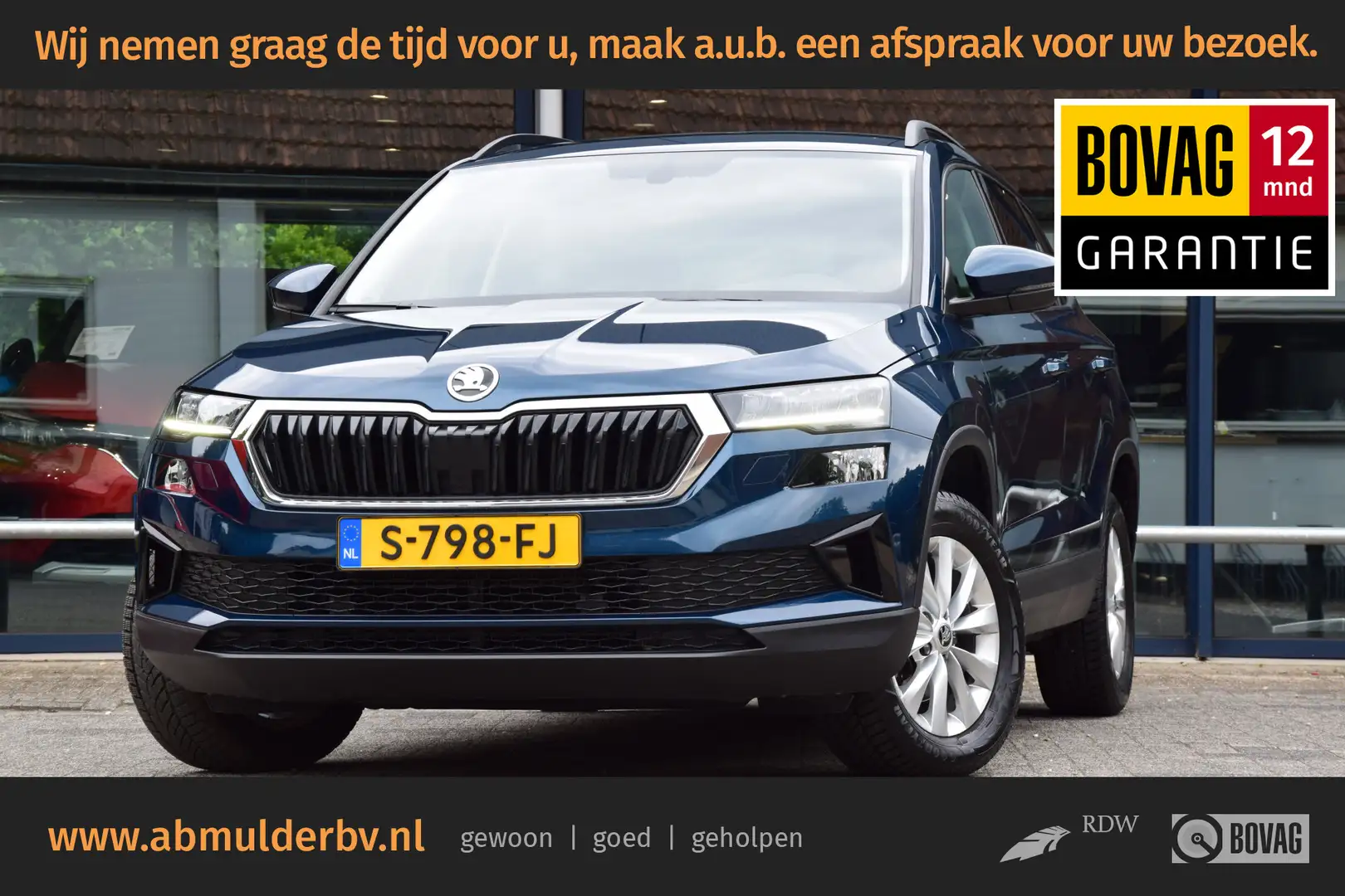 Skoda Karoq 1.0 TSI 110PK Business Edition | Org. NL | incl. B Blauw - 1