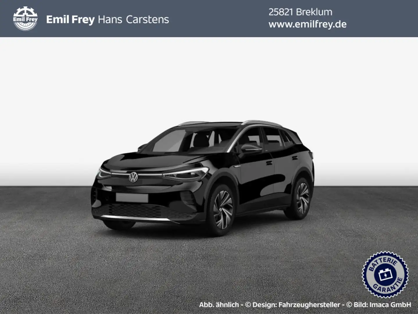 Volkswagen ID.4 Pro 150KW 77 kWh AHK Matrix Navi IQ.Drive Schwarz - 1