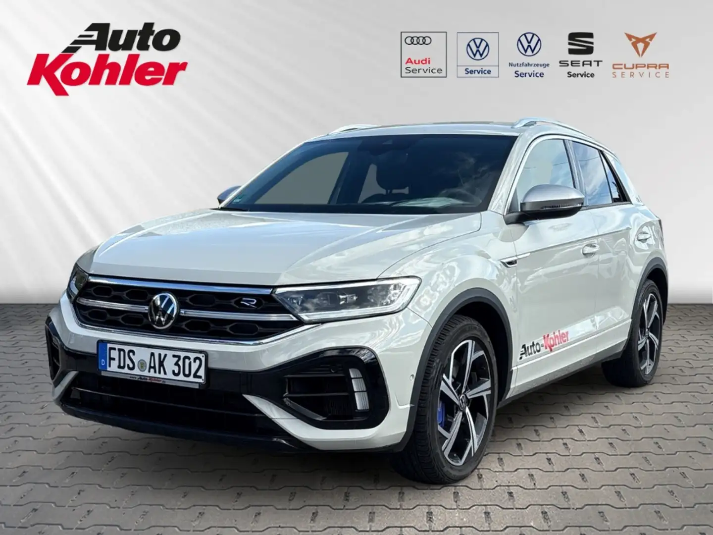 Volkswagen T-Roc R 4Motion 2.0 TSI Matrix ACC Chrom Paket Grau - 1